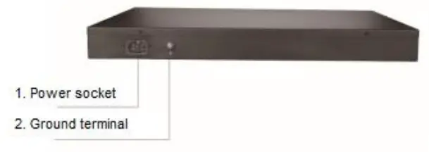 SEVECU SW2624POE-MGF-250 24 Port Gigabit Layer 2 PoE Switch - shown below 1