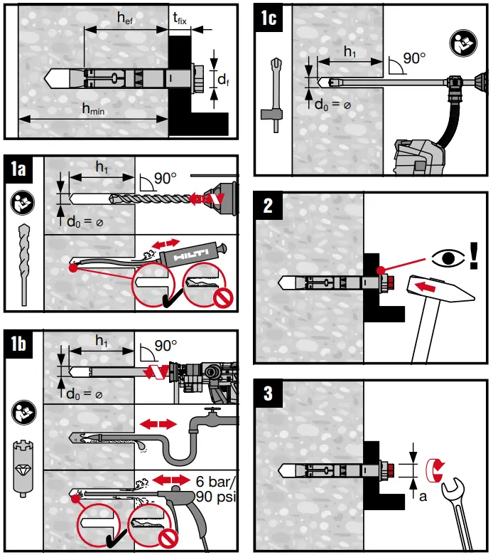 HILTI HSL4-B M16 Heavy-Duty Wedge Anchor - fig 1