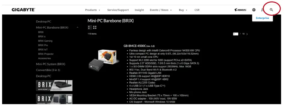 GIGABYTE-BLPD-BLCE-5005-4105-4000-Series-Mini-PC-fig 1