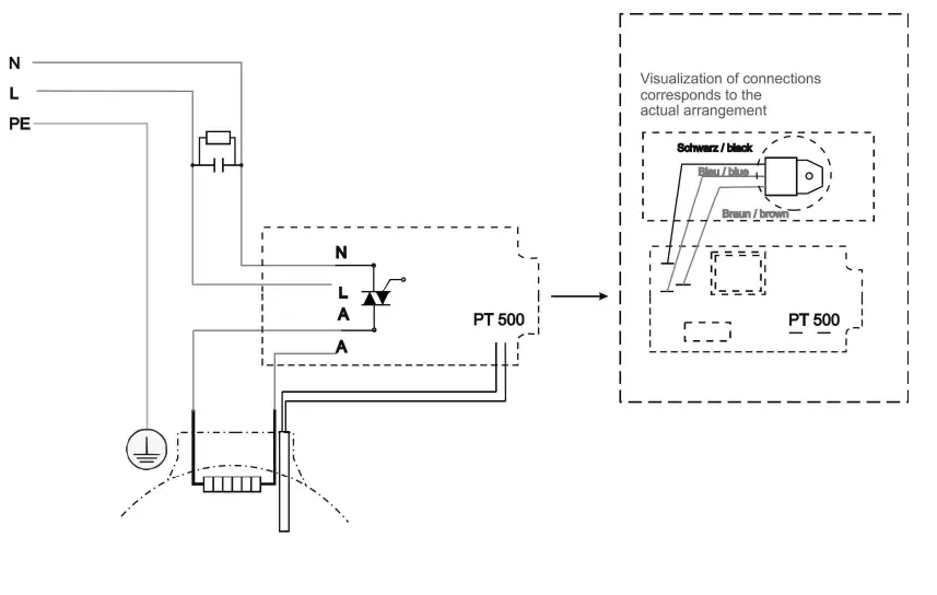 ROTHENBERGER ROWELD P 125 Set 63-75 mm Electronic Sleeve Welding - Wiring diagram