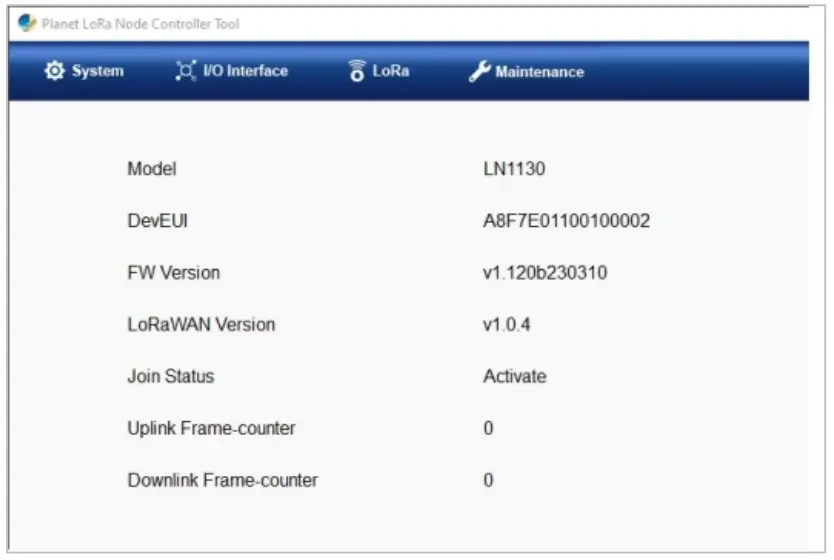 PLANET LN1130 and LN1140 LoRa Node Controller - fig 17