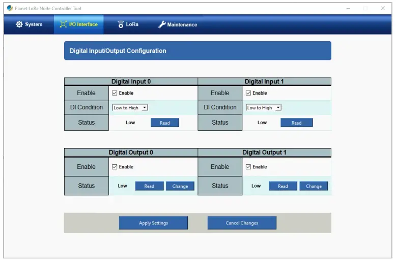 PLANET LN1130 and LN1140 LoRa Node Controller - fig 24