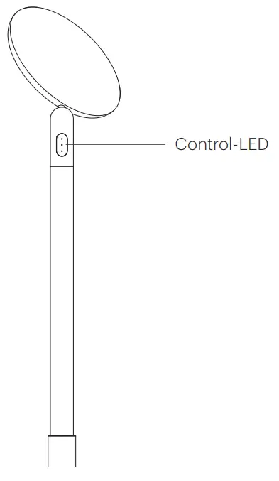 GRAU Parrot LED Floor Lamp - Control