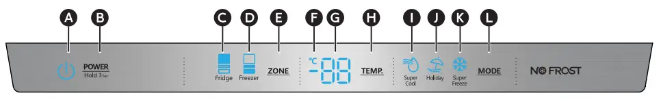 Hisense H530FI Refrigerator - Adjustable bottom11