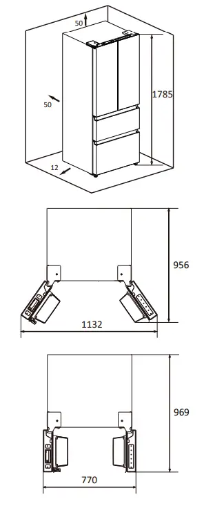 Hisense H530FI Refrigerator - Appliance