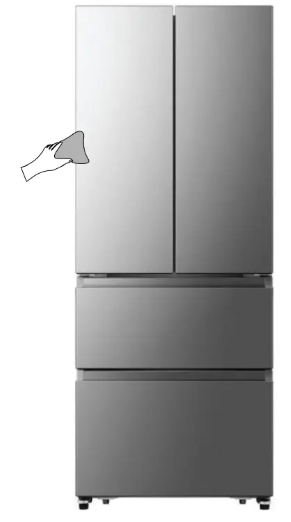 Hisense H530FI Refrigerator - door 3