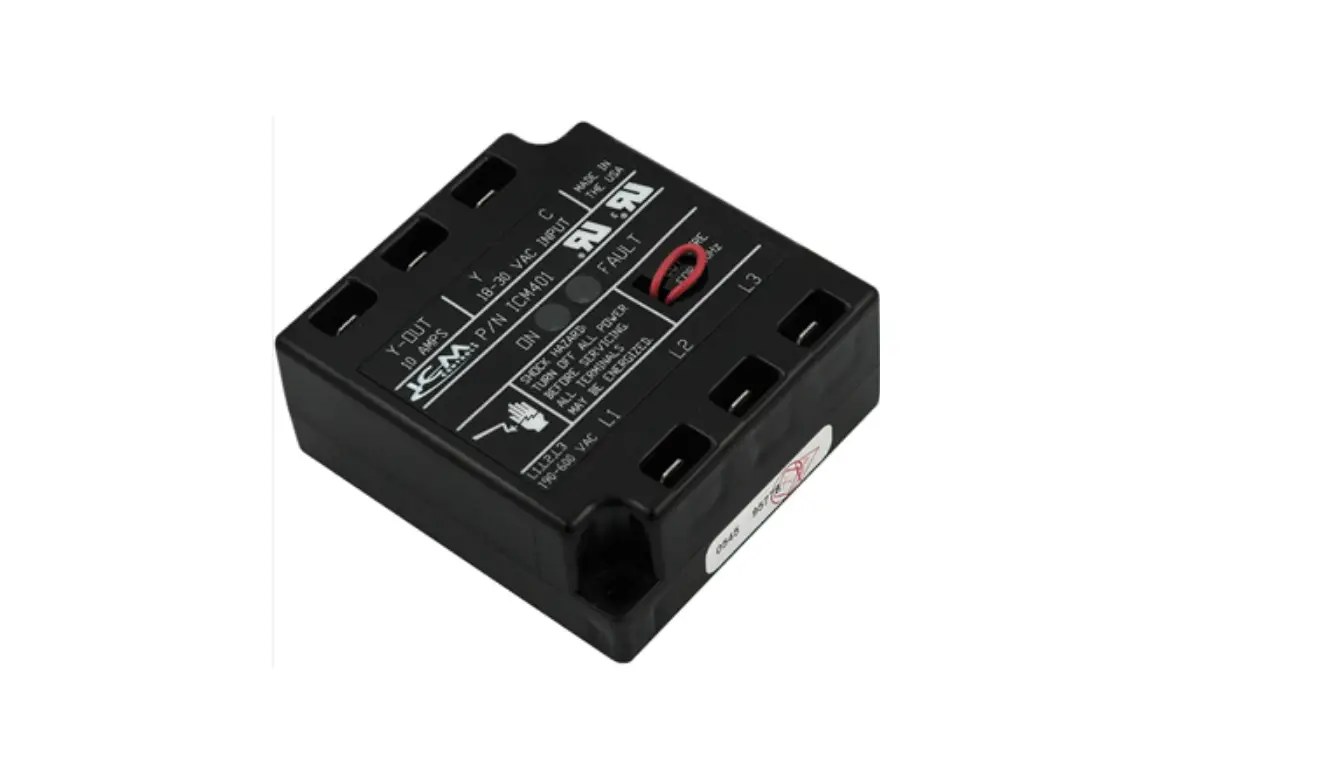 Icm Controls Icm401a Phase Loss And Reversal Protection Instruction Manual