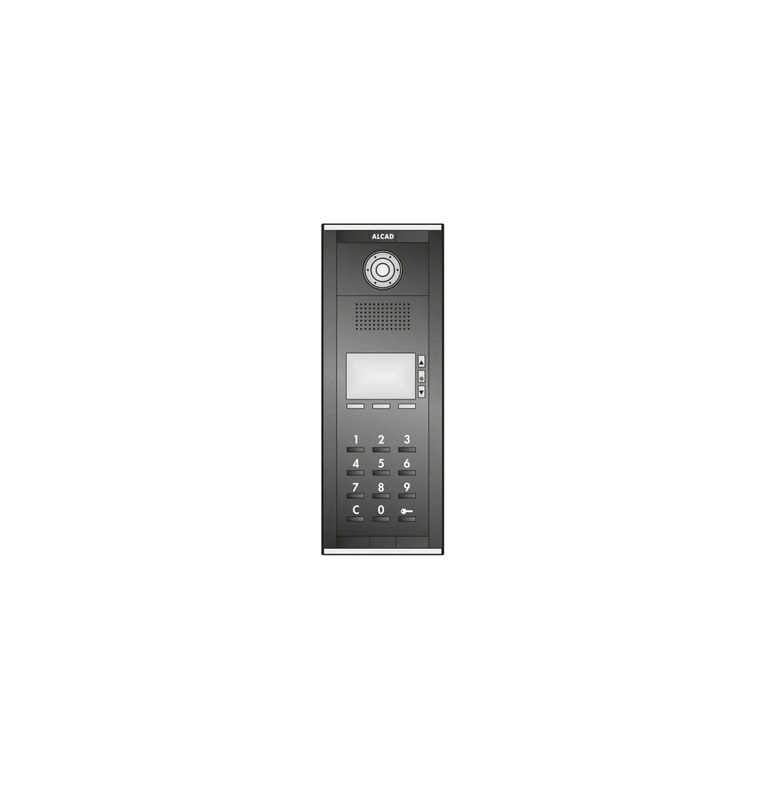 Alcad Pdk-51210 Door Videodoor Entry System With Keypad Unit Instruction Manual