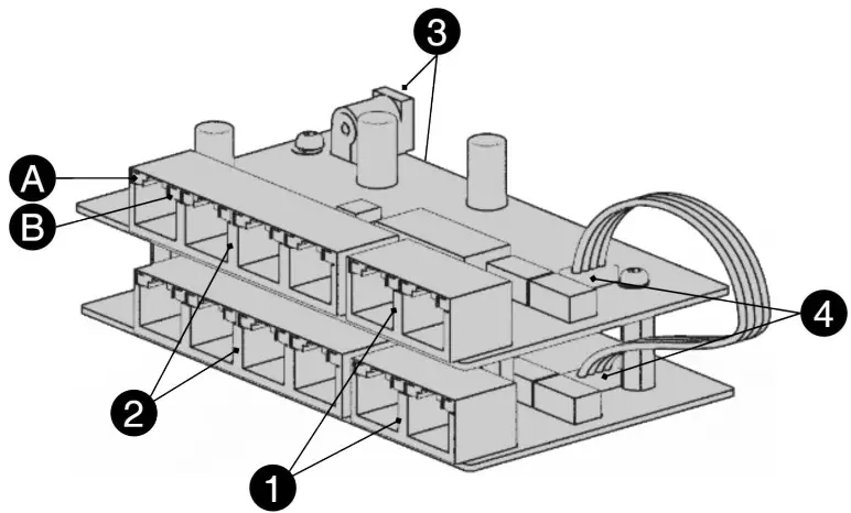 milleteknik FLX S PoE Switch 4p Expansions Kit - fig 2