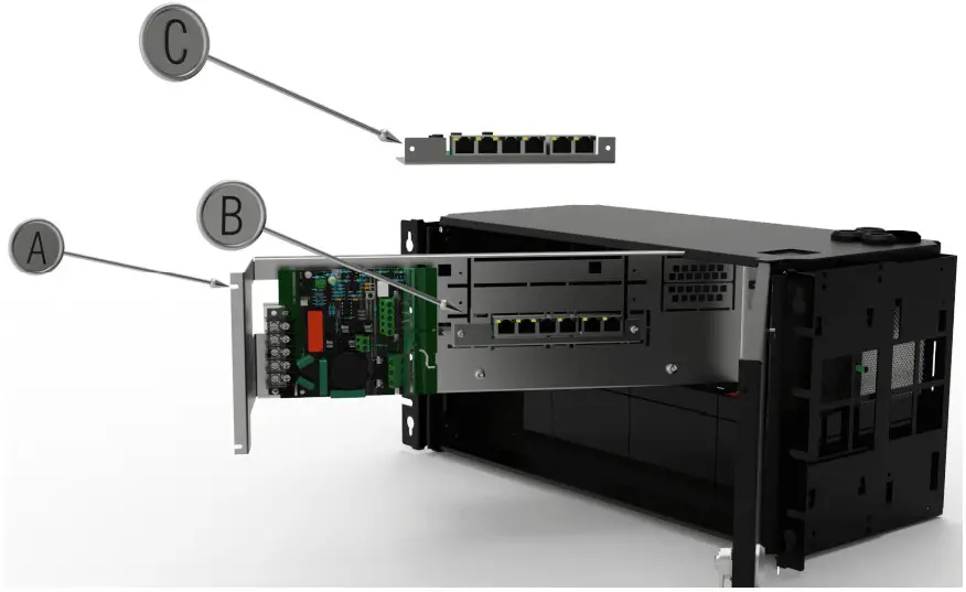 milleteknik FLX S PoE Switch 4p Expansions Kit - fig 4