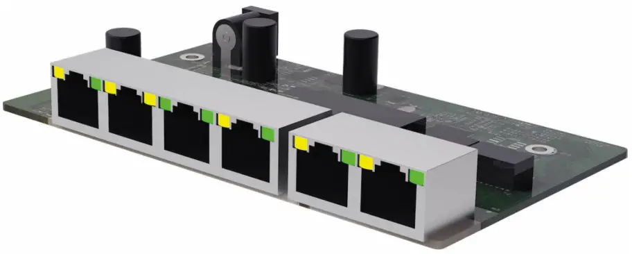 milleteknik FLX S PoE Switch 4p Expansions Kit