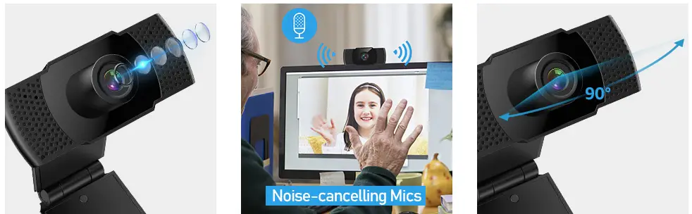 Ehome-USC40-1080P-USB-2.0-Noise-Cancelling-Web-Camera-fig-1