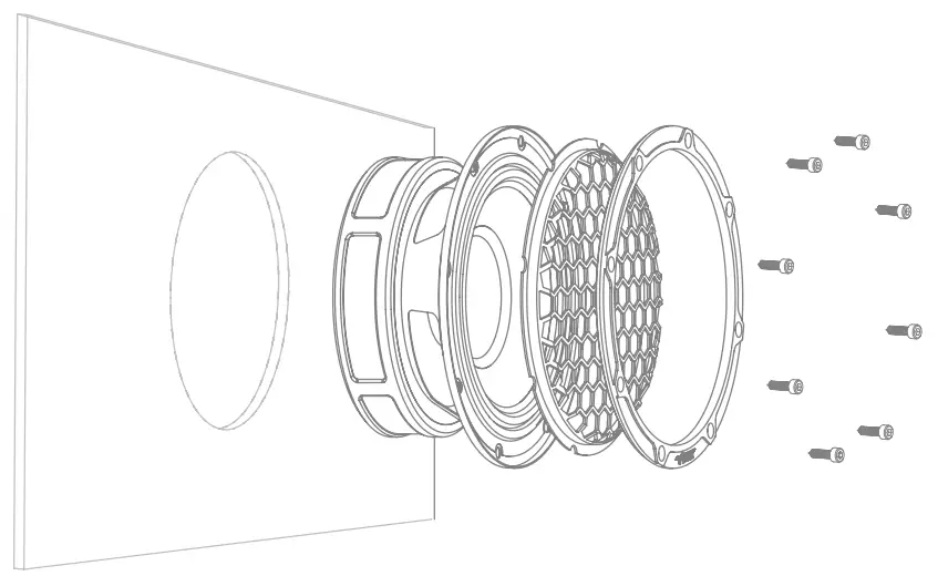 VIBE BDPRO6M V9 Blackdeath 6 Inch Pro Audio Midrange - Speaker