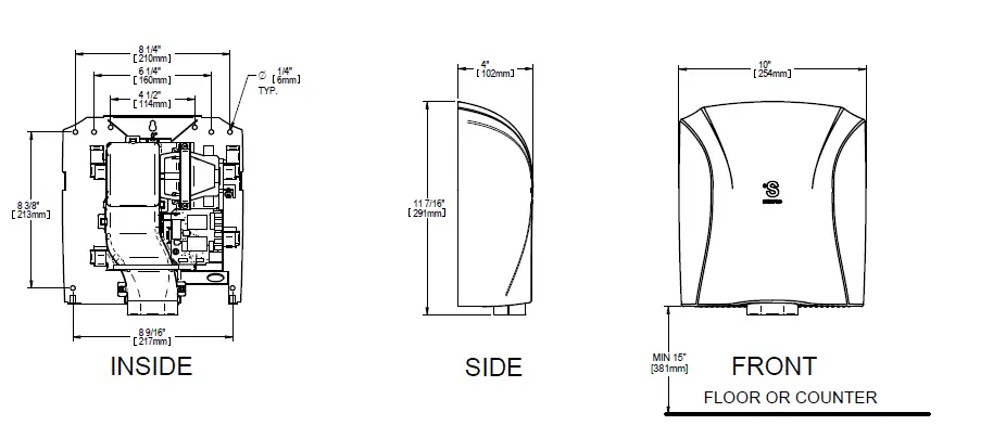 STELPRO-LA-NIÑA-Hand-Dryer-1