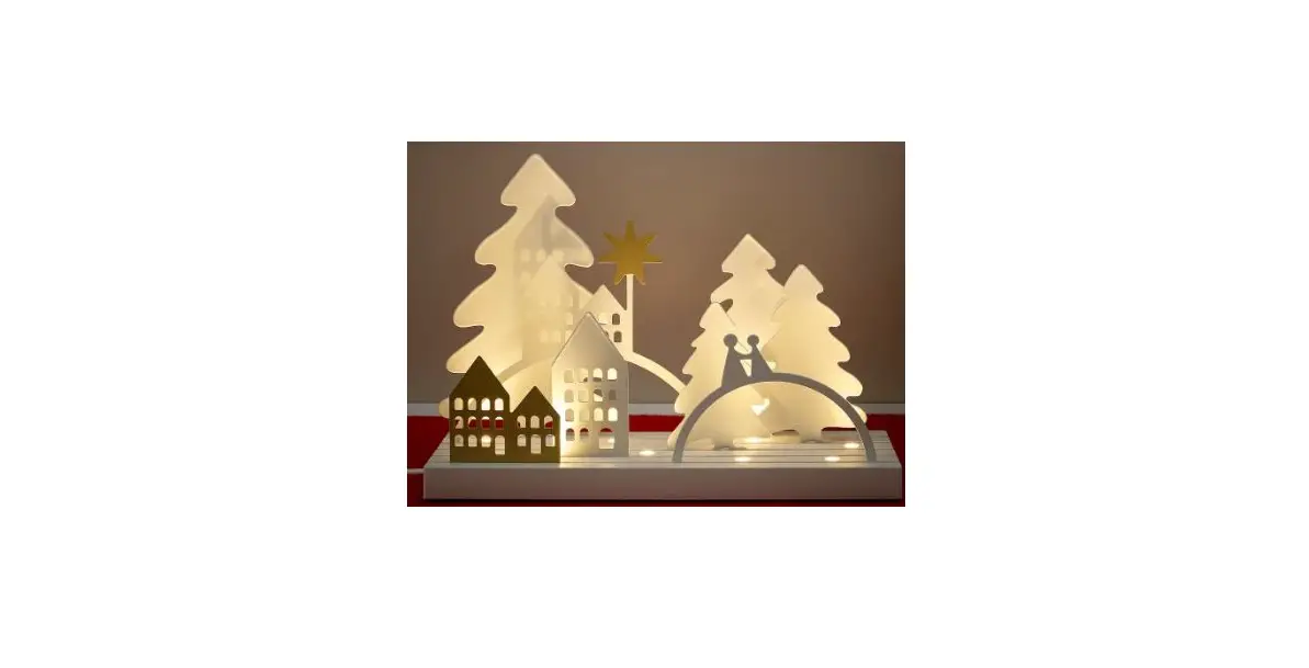 Ikea Stråla J2120 Decoration Set Led Table Lamp Instruction Manual