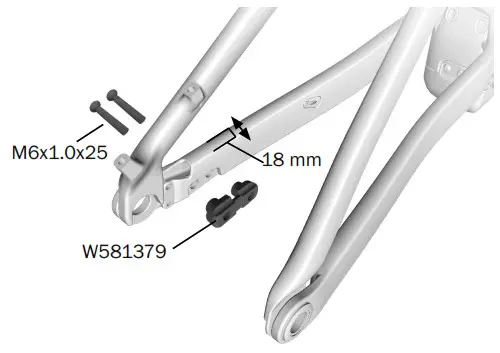 TREK 2022 Carbon Rail 9.8 and 9.9 - Kickstand