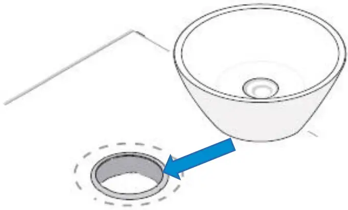 better bathrooms Basin Countertop - Installation 6