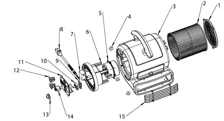 Bauer-59429-1000-CFM-Floor-Blower-fig-6