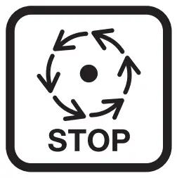 Safety-icons-BOSCH ARM 3200 Electric Lawnmower Instruction Manual (6)