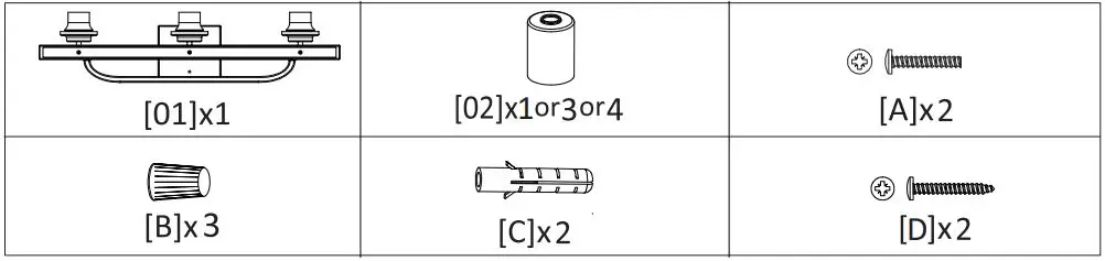 TAIFOND-WS-FNW23-60B-3-Light-Wall-Lamp-fig-1