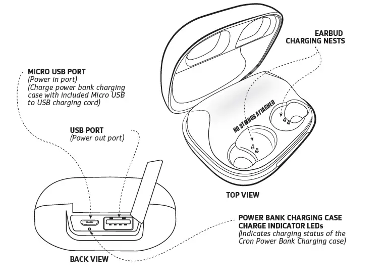 POWER BANK
CHARGING CASE