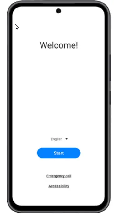 SAMSUNG Galaxy A54 5G Smartphone - Set up