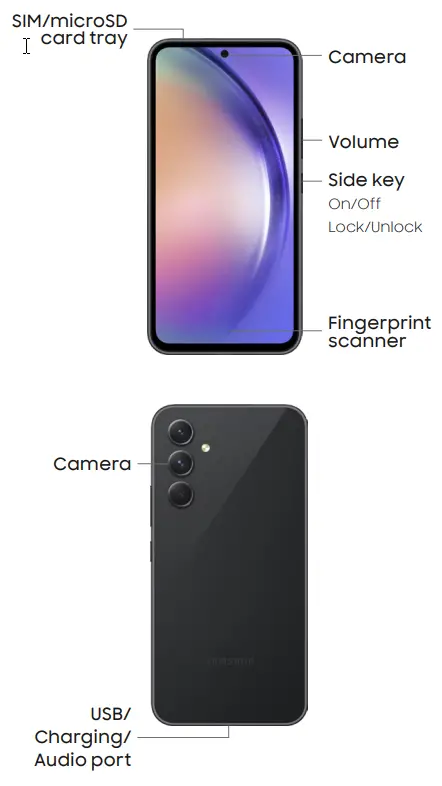 SAMSUNG Galaxy A54 5G Smartphone - overview