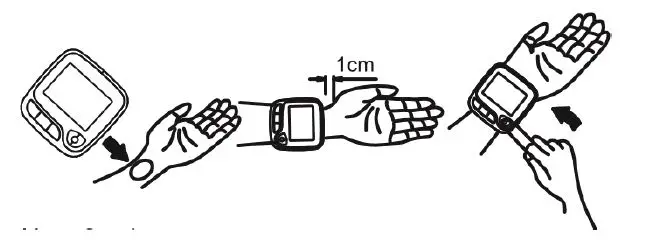 RCB ADF-B102W Wireless Wrist Type Blood Pressure Monitor User Guide-fig-1
