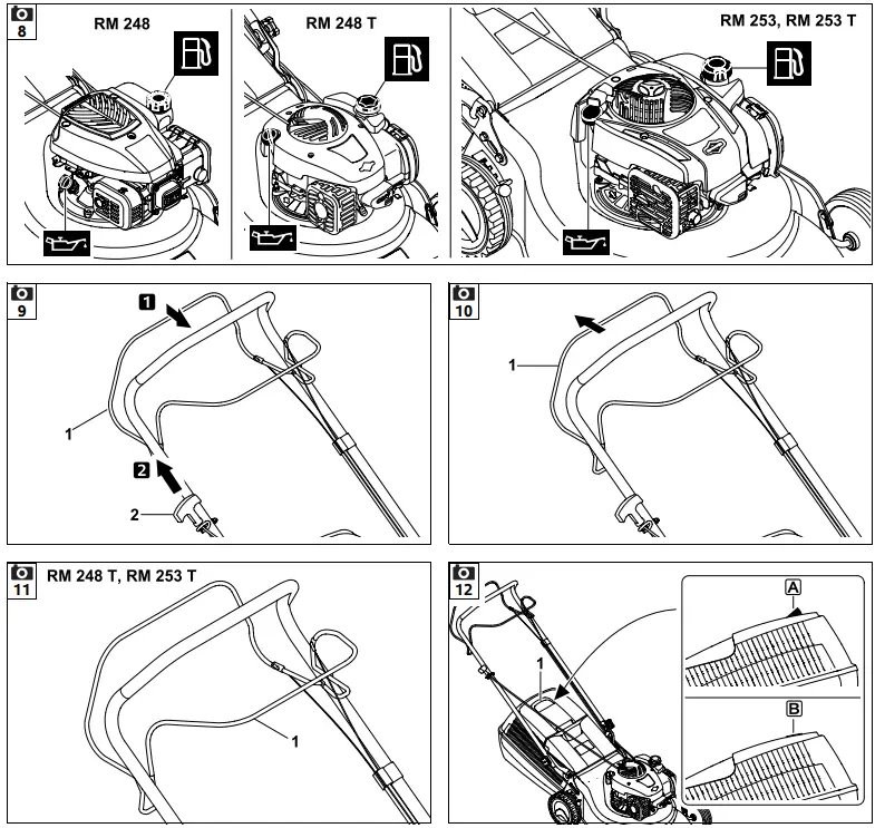 STIHL RM 253 0T Series Petrol Lawn Mower - Figure 3