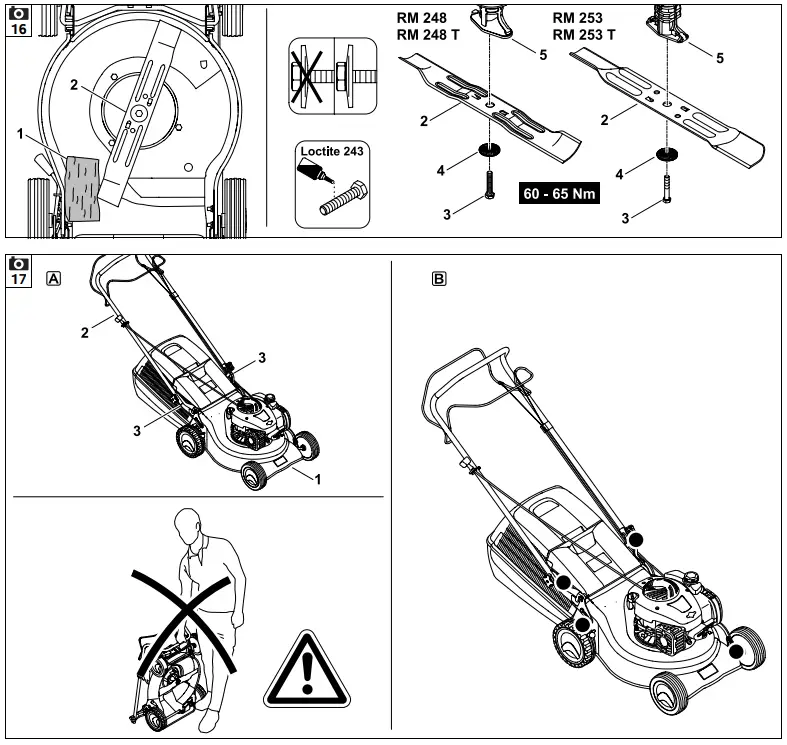 STIHL RM 253 0T Series Petrol Lawn Mower - Figure 5