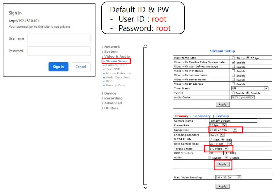 GPI LPR CAM Single Lens - LIVE VIEW 4