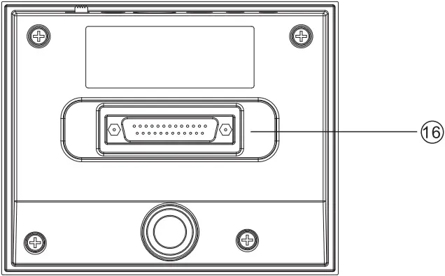 Soundking SD20AM - Rear panel