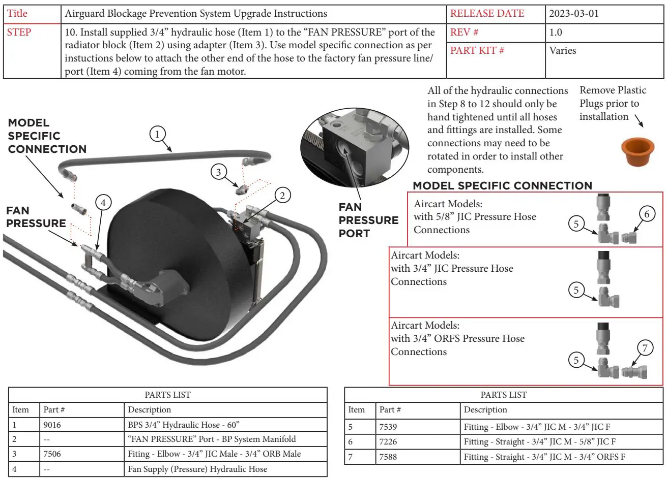 AIRGUARD Varies 7554 Blockage Prevention System Instruction Manual - How to use