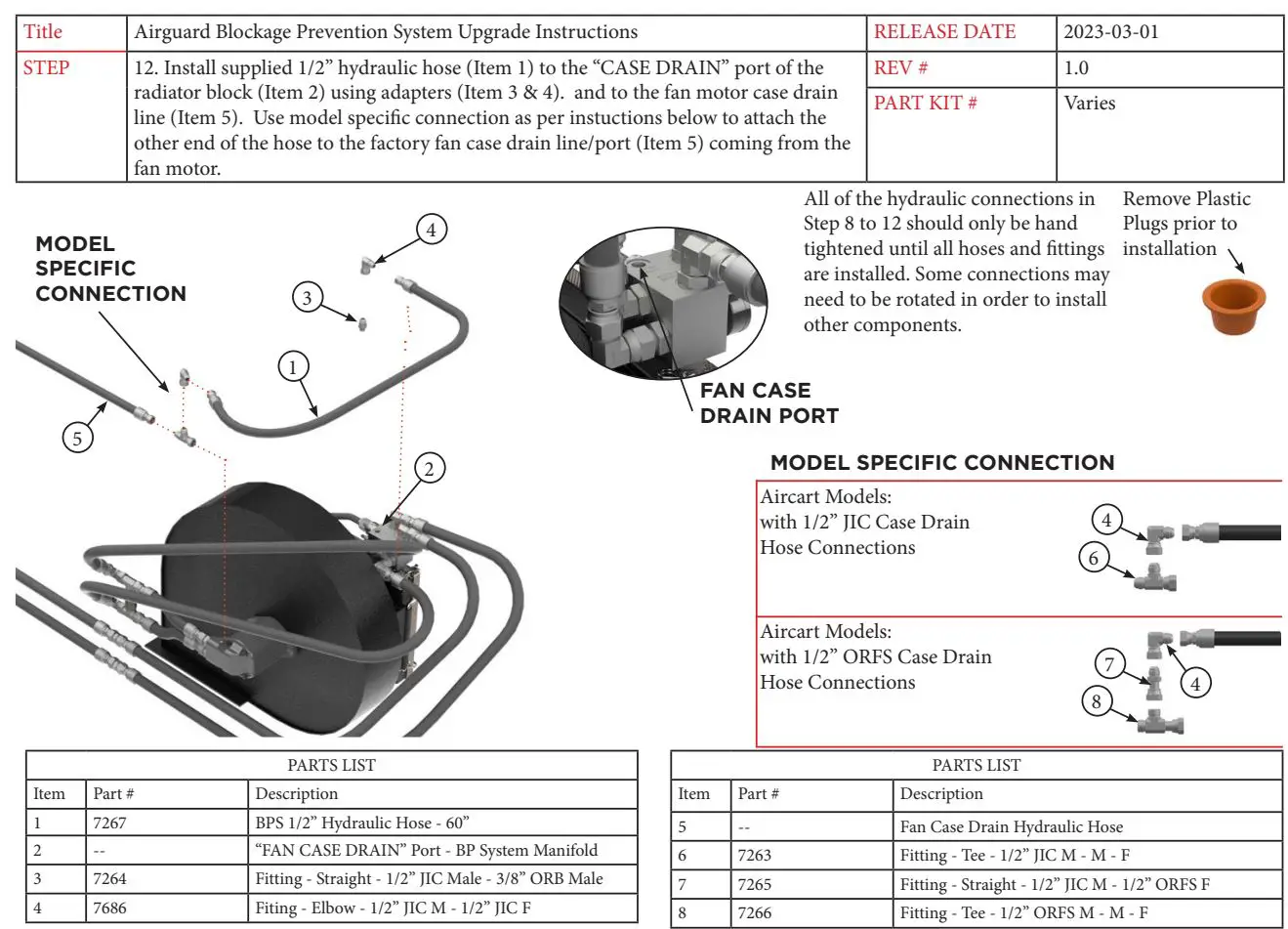 AIRGUARD Varies 7554 Blockage Prevention System Instruction Manual - How to use