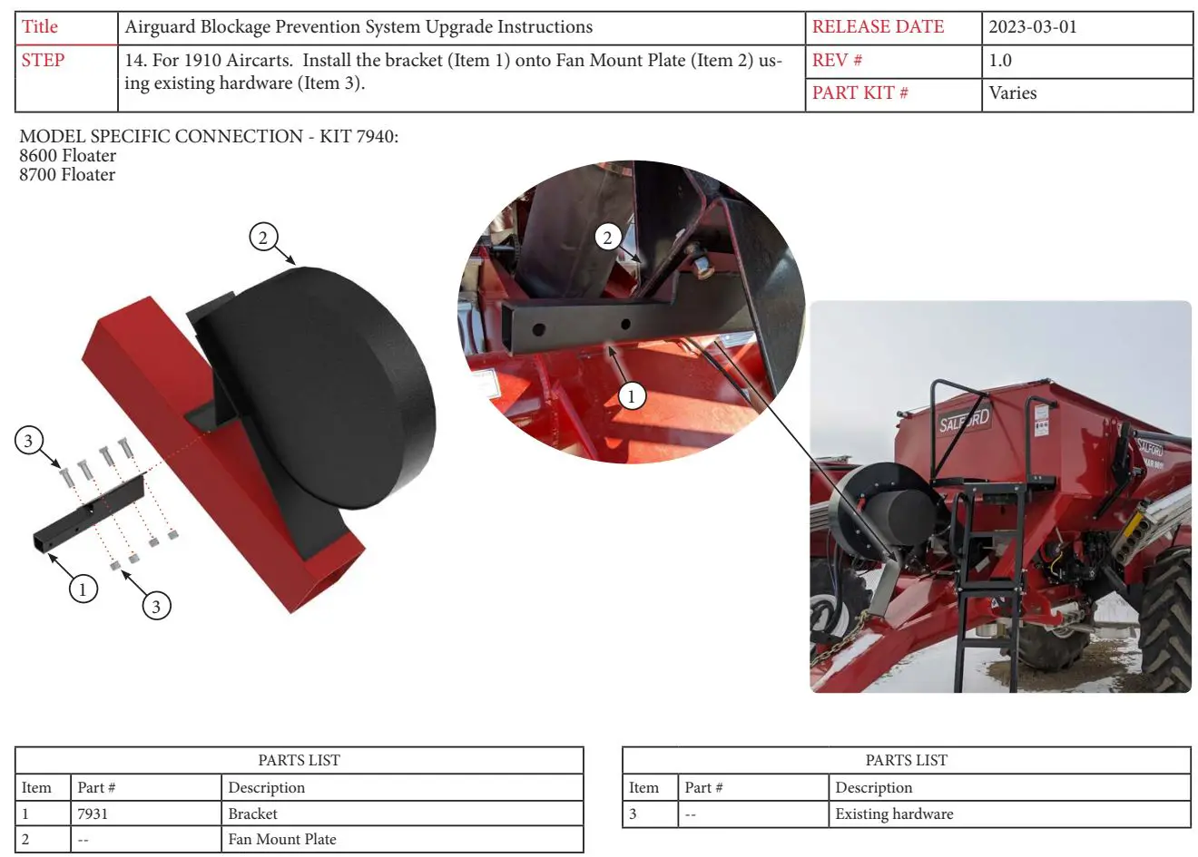 AIRGUARD Varies 7554 Blockage Prevention System Instruction Manual - How to use