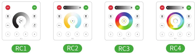 BTF Lighting SP630E PWM All In One LED Controller - remote 2