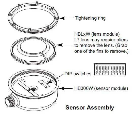 legrand HB300W Low Voltage Occupancy Sensor-fig-2