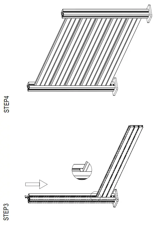 HORTUS 116 101 Aluminium Slats - fig 1