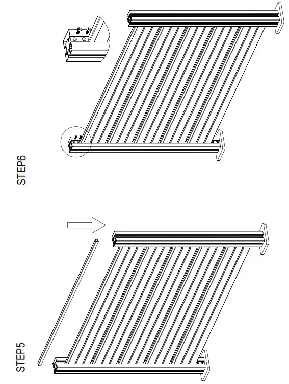 HORTUS 116 101 Aluminium Slats - fig 2