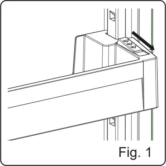 FINLUX FXCA 3133 - Adjustable Door Shelf 1