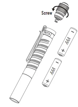 OLIGHT-i3T-Plus-Titanium-Damascus-Slim-Pocket-Light-04