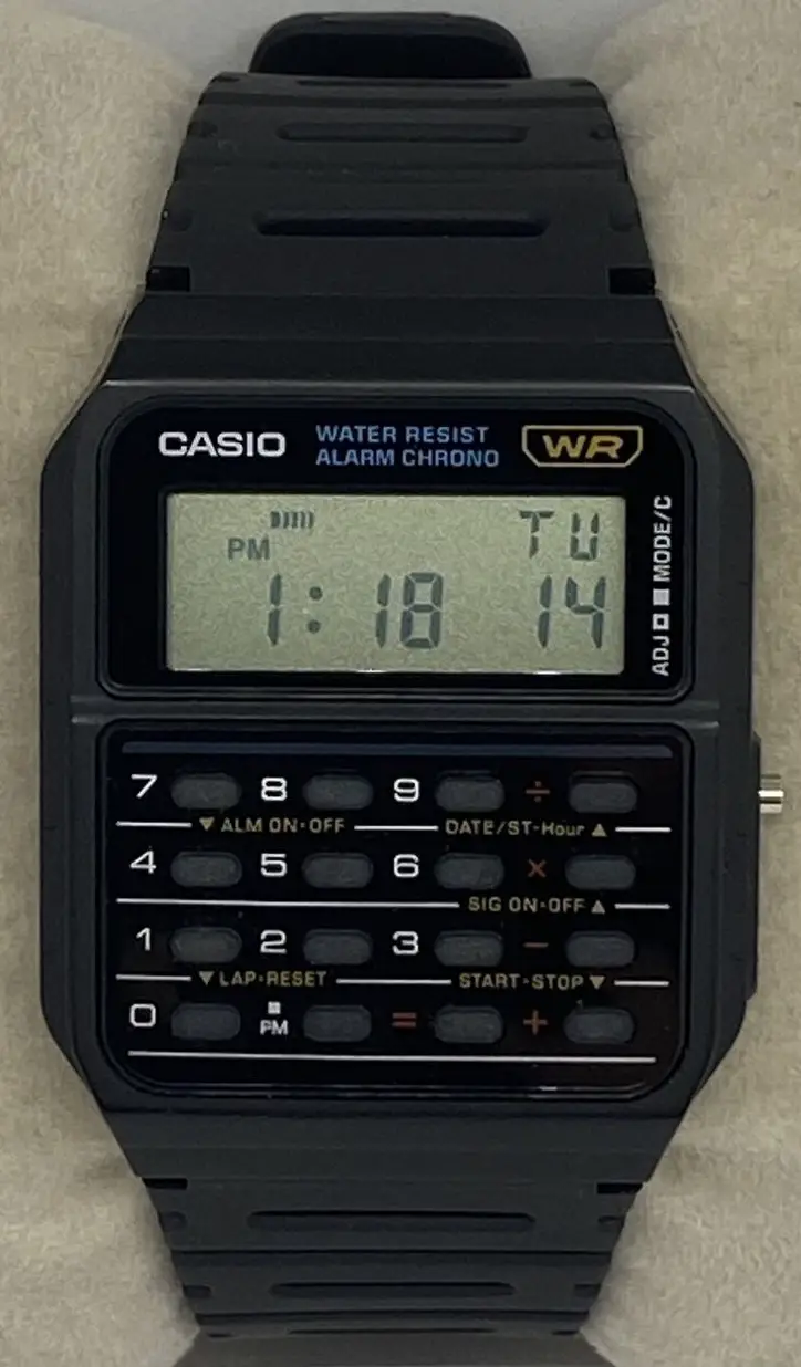 CASIO 3208 Calculator Watch