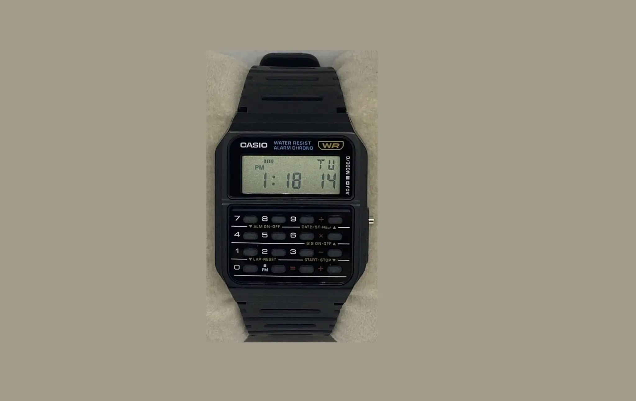 Casio 3208 Calculator Watch User Guide