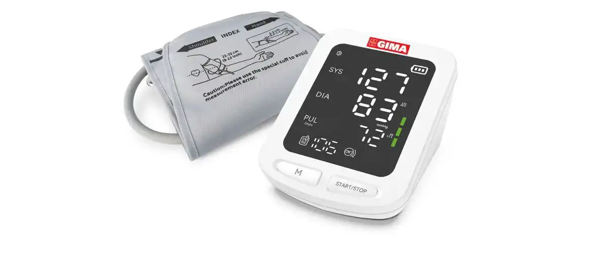 Gima 49880 Digital Blood Pressure Monitor Instruction Manual Gima 49880 Digital Blood Pressure Monitor Instruction Manual