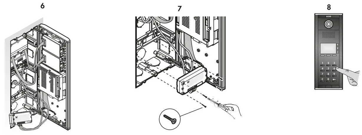 ALCAD Door VideoDoor Entry Systems with Keypad Unit - RECOMMENDATIONS 4