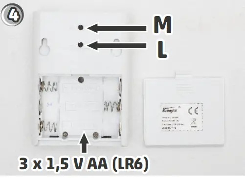 somogyi DB 1090DC Wireless Doorbell 4