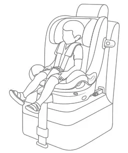 Joie signature i Spin XL 360 Degree Multi Age Car Seat - Choose Your Installation 2