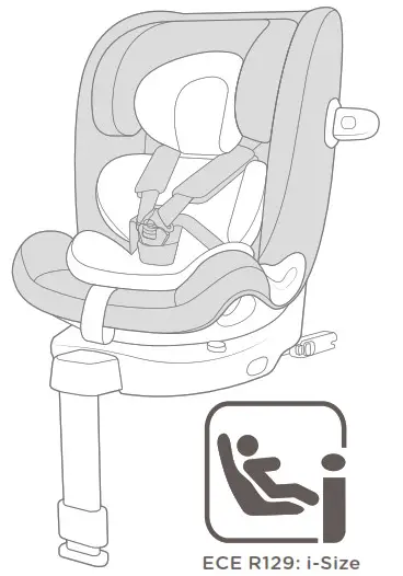 Joie signature i Spin XL 360 Degree Multi Age Car Seat - cover