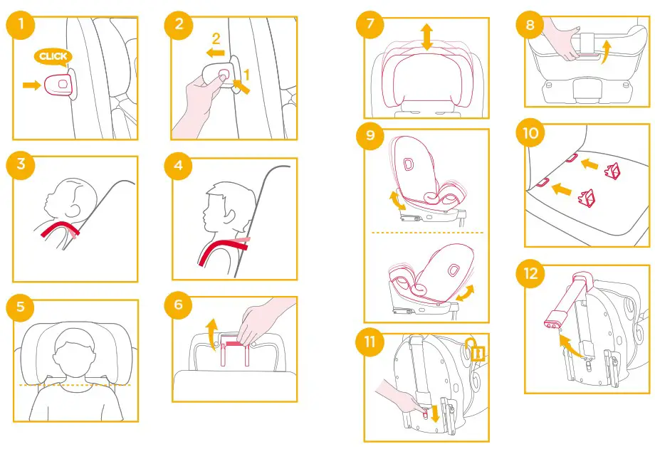Joie signature i Spin XL 360 Degree Multi Age Car Seat - overview 1