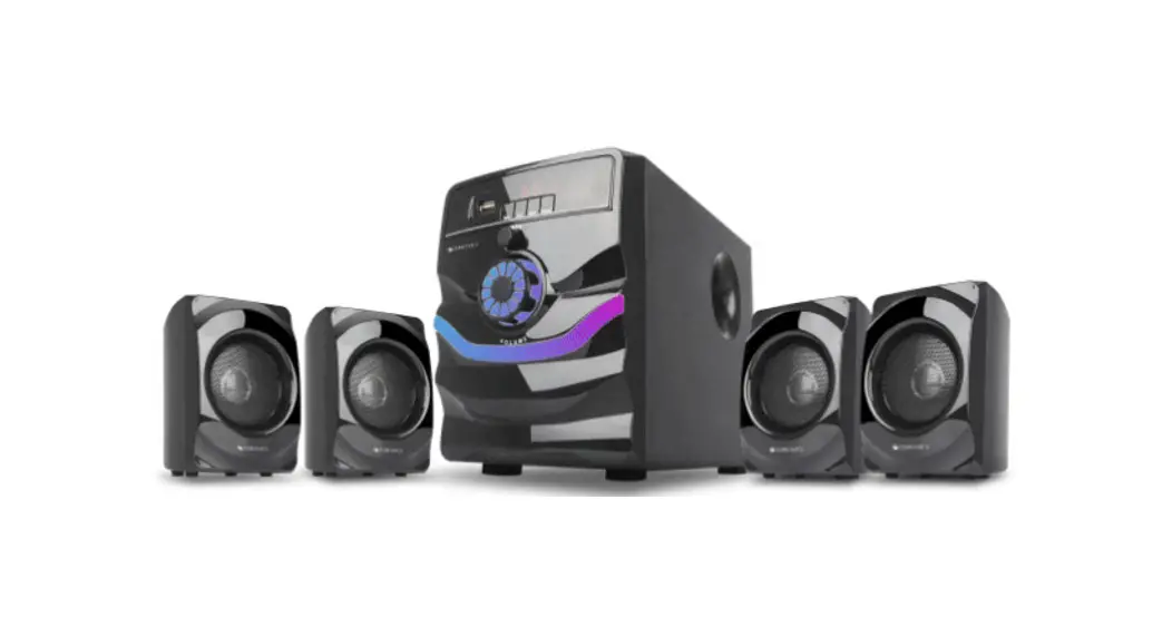 Zebronics Zeb-rainbow 4.1 Channel Speaker User Manual